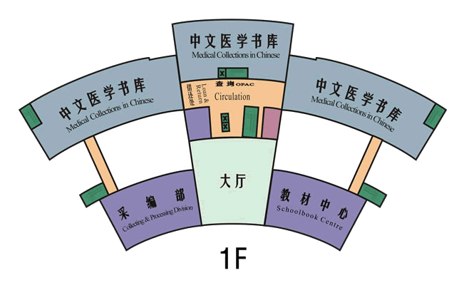 館舍分佈-溫州醫科大學圖書館